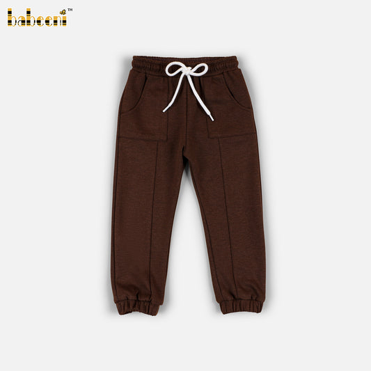 BC1435 – Boys’ Jogger Pants with Elastic Waist and Drawstring