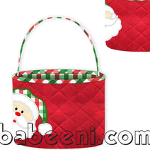 Cute Santa Claus applique hand bag KB 28