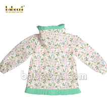 Lovely shepherdess rose  windbreaker jacket - WJ 10