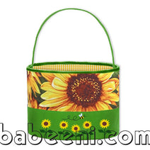 Sunflower hand bag with bee KB 22