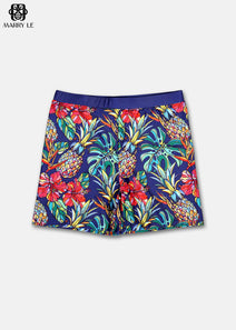 NICE TROPICAL PINEAPPLE BOY SWIM SHORTS FOR DADDY - MD154