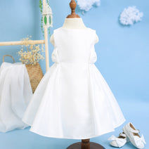 TA02- White plain Taffeta fabric