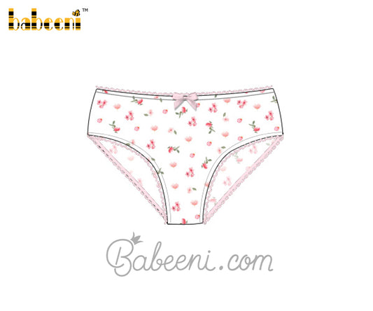 Cherry Blossom printed women underwear - UW 10