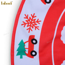 Adorable Christmas theme pattern tree skirt - CO 44