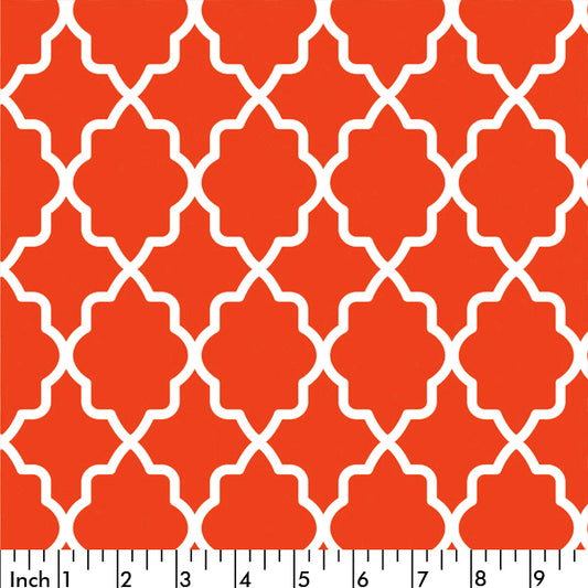 L5.0 - Orange lattice fabric