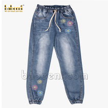 Girl flower embroidery pant - DC 29