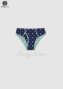 SAND DOLLAR AND STARFISH PRINTED MAN BRIEF - MD282