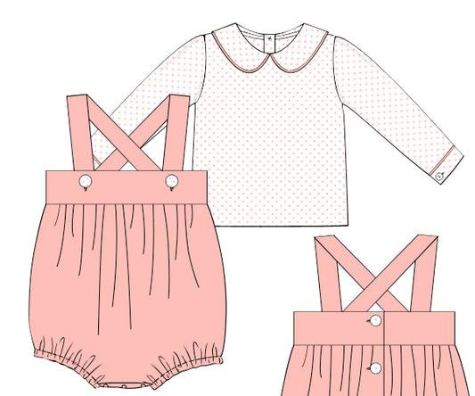 K290 - Peach plain knit printing 4.0