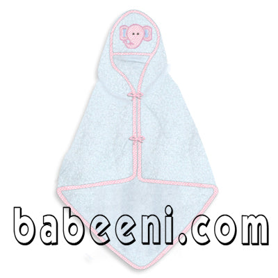 Cute elephant hooded towel HT 02