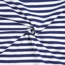 K71 - Navy mini stripe knit