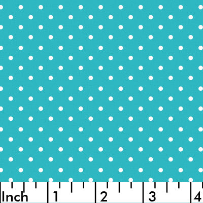 D87.0 - Turquoise with tiny white dot