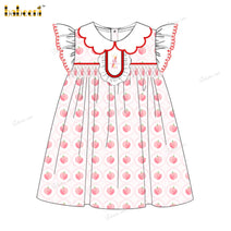 Girl Dress In Pink Back To School Theme - DR3951