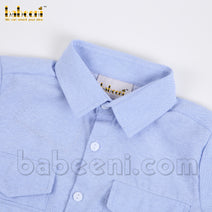 Boy blue oxford shirt - TS 40