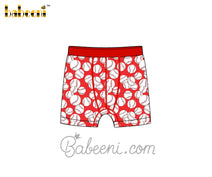 Baseball printed man boxer - UM 08