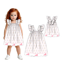 Gorgeous Sleeveless embroidery easter dress - DR4139