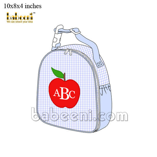 ABC & apple applique backpack for children – KB 46