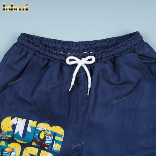 4.0 Summer Time printed beach shorts - TB 32