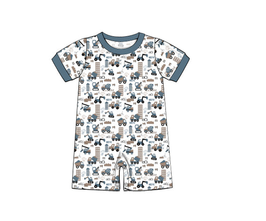 K347- blue stone construction knit printing 4.0