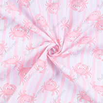 PP405 Beach Crab Stripe Pink