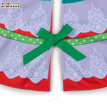 Beautiful 3D layered Christmas pattern tree skirt - CO 49