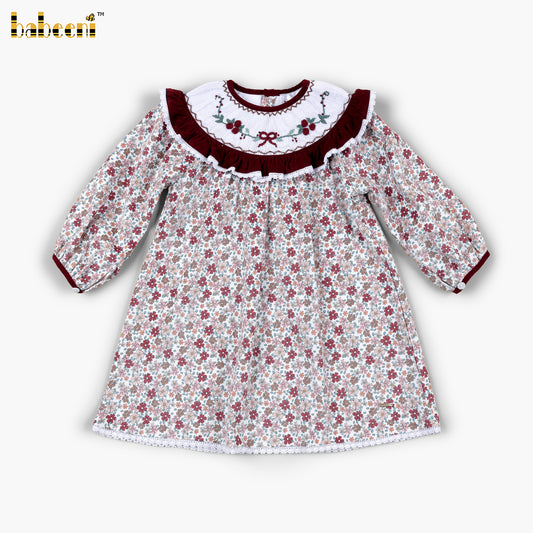 DR4507 – Autumn Bloom Smocked Dress