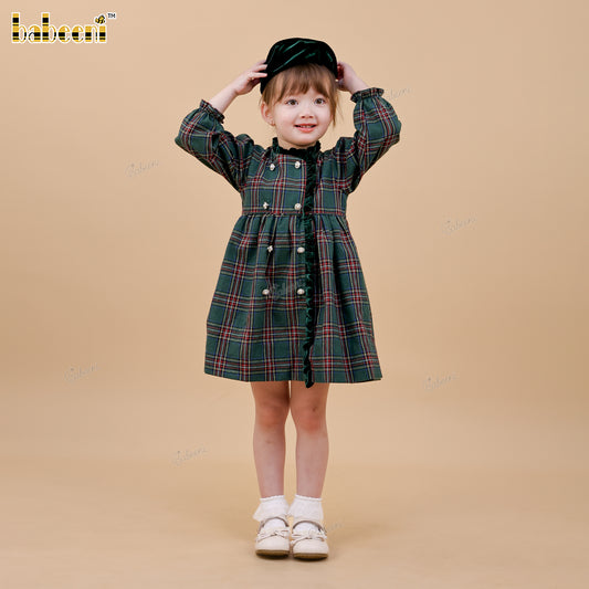 DR4513 – Classic Flannel A-Line Dress