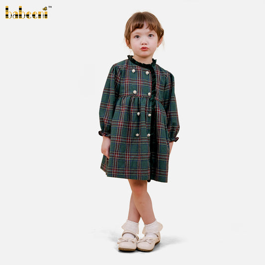 DR4513 – Classic Flannel A-Line Dress