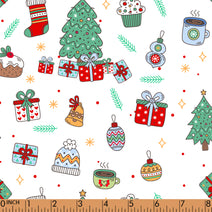 PP59-Christmas pattern fabric 59 printing 4.0