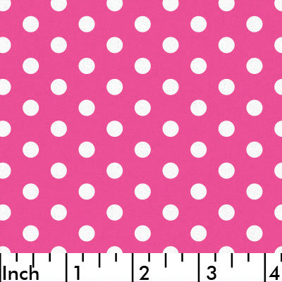 D 62.0 Hot pink with small white dot