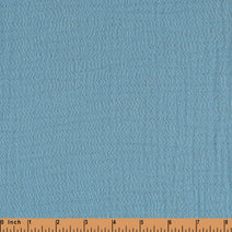 ML08- Light blue stone muslin fabric