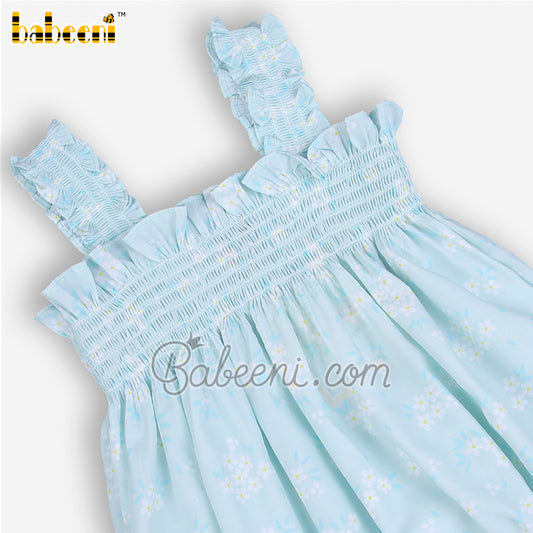 Shirring baby girl bubble - DR 3414