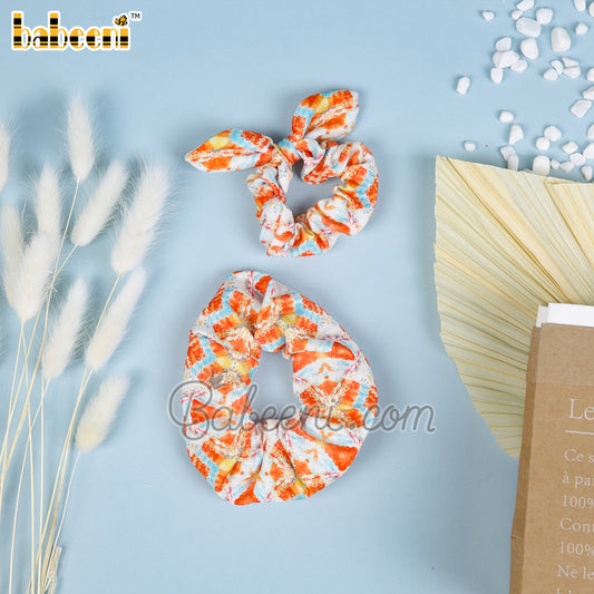 Nice pattern printed baby scrunchies - HB 105