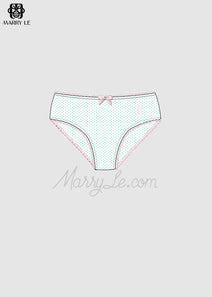 A MONOGRAM MINT POLKA DOT WOMEN UNDERWEAR - MD295