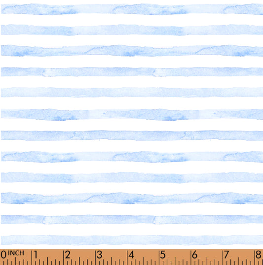 PP24 - Pale blue stripe printing 4.0 fabric