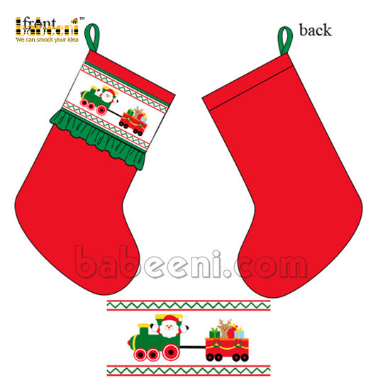 Christmas truck stockings - CO 16