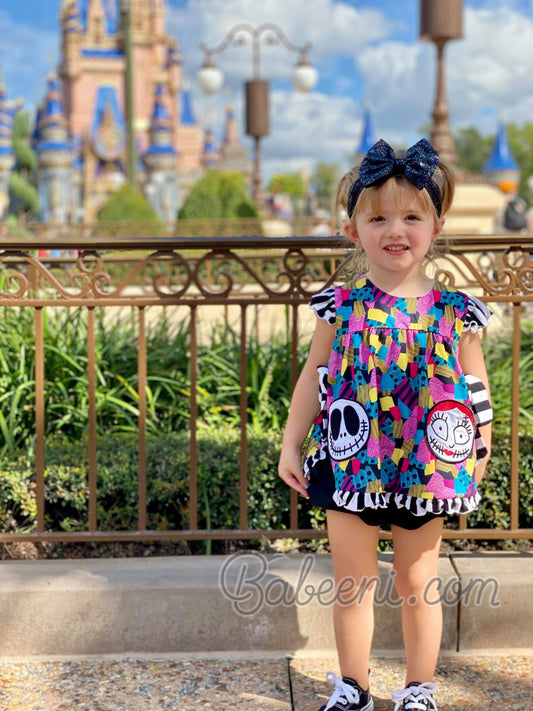 Colorful pattern printed clothing