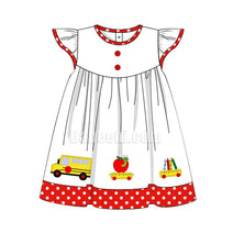 Back to school applique dress - DR 2743