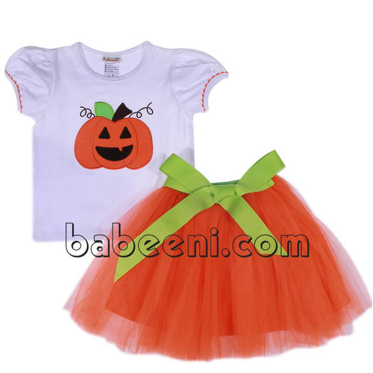 Halloween tutu dress set for girl - DR 2321