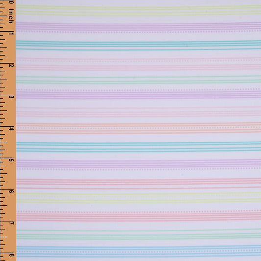 F166- Multi Pastel color woven printing 4.0