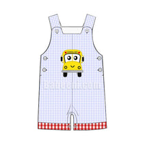 Cute schoolbus romper for boy - BC 805