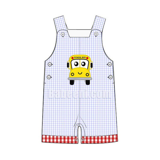 Cute schoolbus romper for boy - BC 805