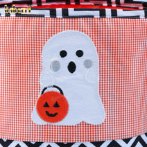 Hallowen Ghost Applique Bag - KB72