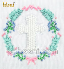 White cross crochet - CP82