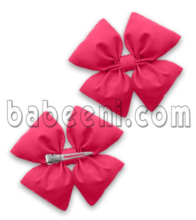 Hot pink hairbow HB 13