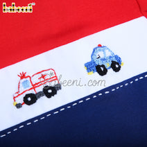 Cars hand embroidery boy shirt – BC 1087