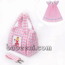 Pretty princess smocked handbag for kid - KB 05