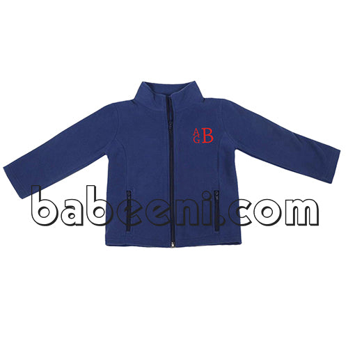 Cute navy monogram jacket - PO 30