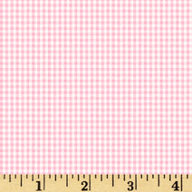 B51.0 baby pink gingham