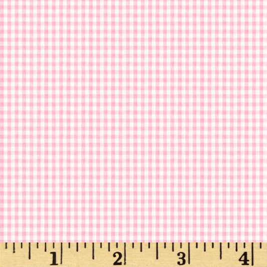 B51.0 baby pink gingham