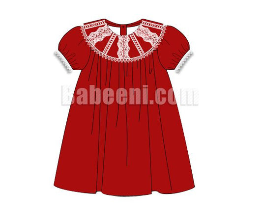 Pretty Velvet dress for baby girls - DR 2793